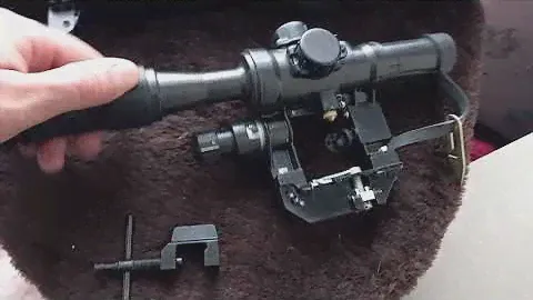 Карабин,оптика на Вепрь-1В.