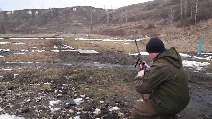 Вепрь СОК 97 (Вепрь 223). Очередная пристрелка / Carbine Vepr 223 shooting