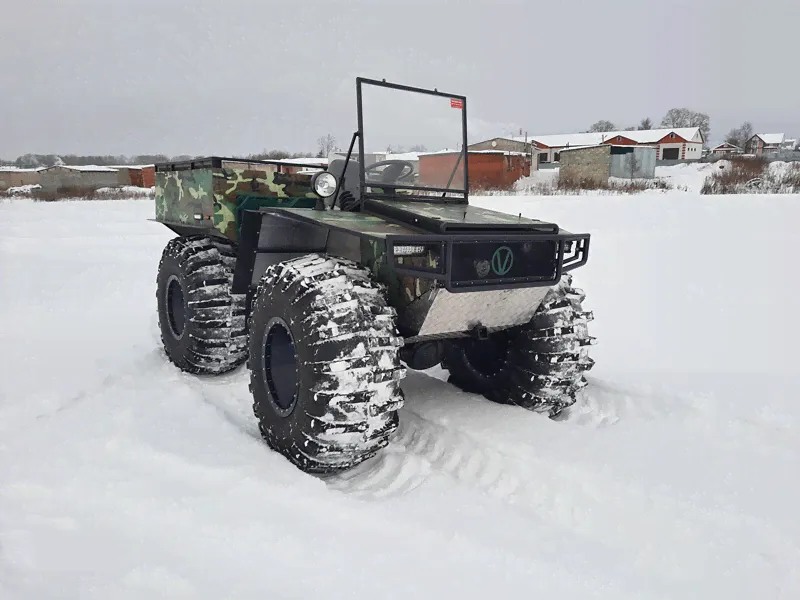 Каракат Вепрь V5M (Сцепление) шкворневой узел перелома КПП 2108 без цепей-0