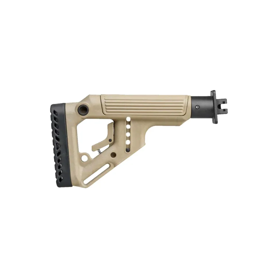 Приклад нетелескопический Fab Defense UAS-VEPR для Вепрь 12 с упором для щеки Койот-0