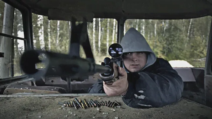 Сельские Радости 2013 - Вепрь 308 win / СОК- 95 на 100 метров