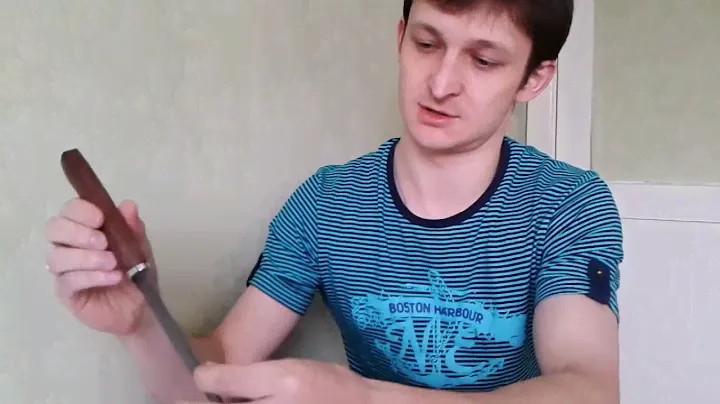 Отзыв о ноже Кузницы Назарова В.В. от Александра из г. Кузнецк. Нож Вепрь Х12МФ.