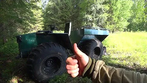 Вездеход "Дружок". ВЕПРЬ 6 best. Мешок чаги. Куча металла.
