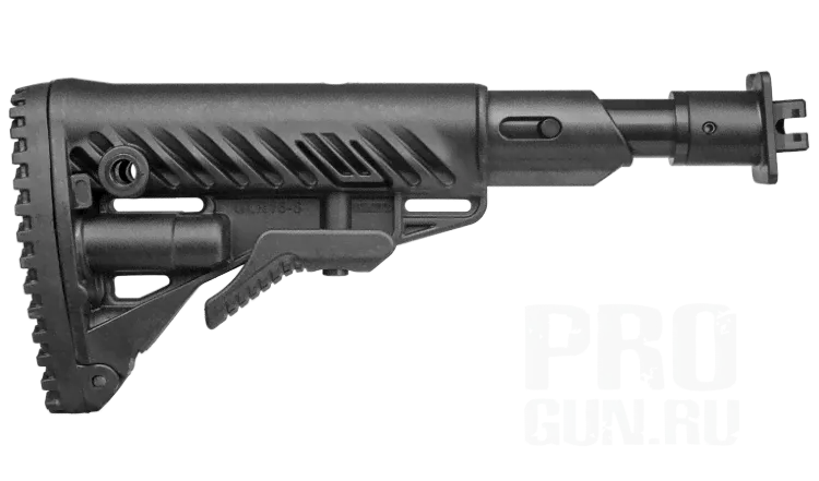 Приклад телескопический, складной FAB-Defense M4-VEPR FK SB с амортизатором отдачи на ВЕПРЬ 12-3
