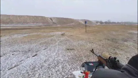 Отстрел карабина "ВЕПРЬ" ВПО 123-01 на 300 и 480м