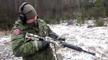 ВЕПРЬ/АК и высокий коллиматор holosun