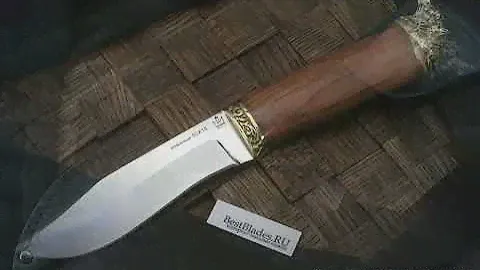 Мастерская Самойлова нож Вепрь (95х18,литье латунь)
