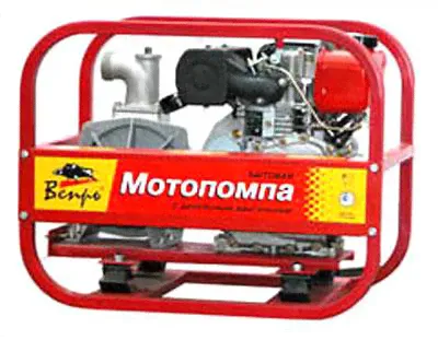 Вепрь МП 500 ДЯ мотопомпа бензиновая для чистой и слабозагрязненной воды